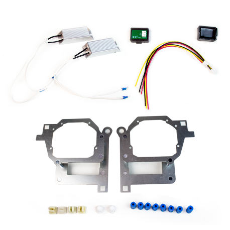 Перехідні рамки для oyota RAV4 (СА40) 2016-2018 LED+Decoder+Resistor на модуль Hella 3R, фото 1