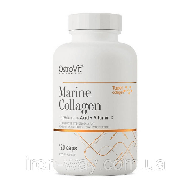 OstroVit Collagen Marine (120 caps), фото 1