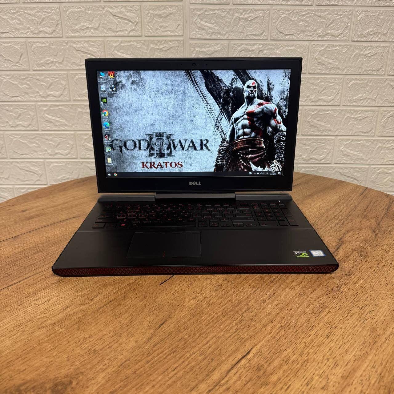Б/в Ігровий ноутбук Б-клас Dell Inspiron 15 Gaming 7567 15.6" 1920x1080| i5-7300HQ| 8GB RAM| 256GB SSD| GTX 1050 Ti 4GB
