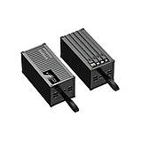 Портативний зовнішній акумулятор, потужний павербанк 50000мАг, Powerbank зі швидкою зарядкою та кабелями Black, фото 4