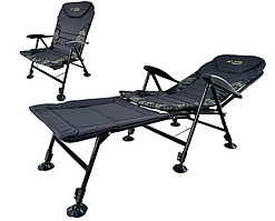 Коропове крісло Eclipse Comfort XL+ 1010-H 2в1  для риболовлі і кемпінгу