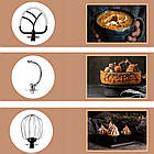 Кухонний комбайн тістоміс Lehmann Chervil Black 2200W, фото 5