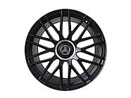 R22 Satin Black + Chrome ( різноширокі ) на Mercedes-Benz GL-Class X164 2006-2009 року