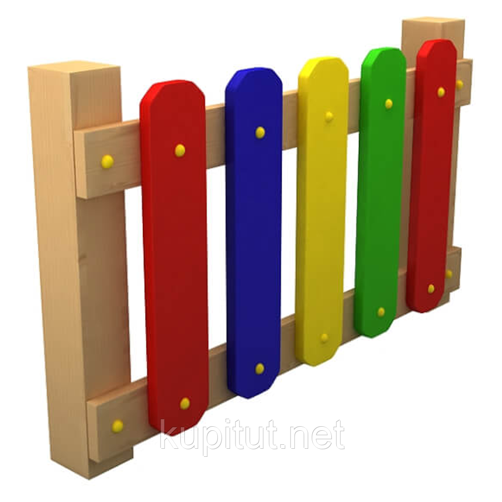 Огорожа дерев'яна VMOD002 (без стовпа) KIDIGO, фото 1