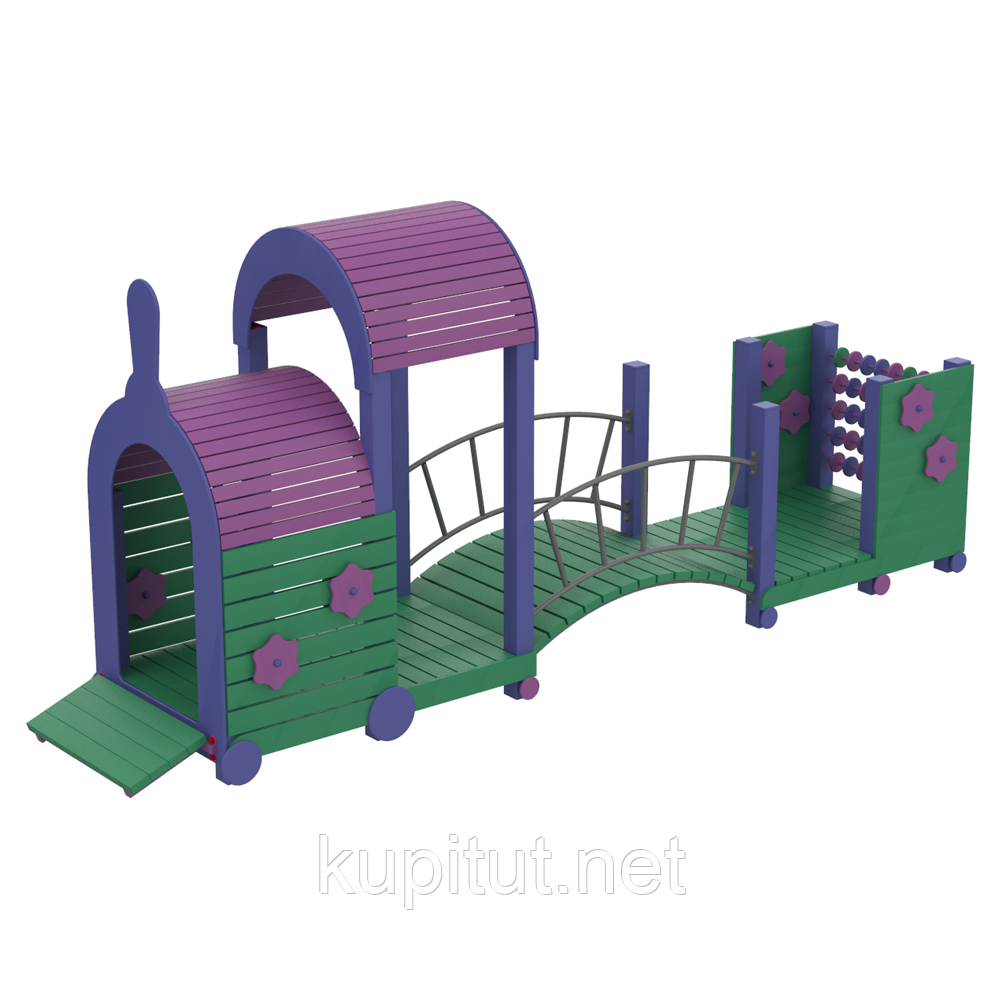 Паровозик Малятко KIDIGO, фото 1