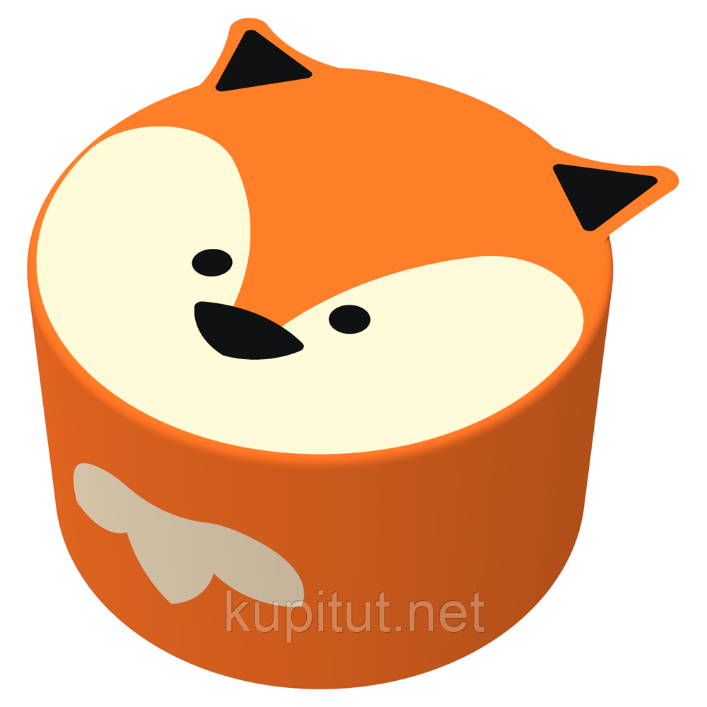 Пуф Лисичка KIDIGO, фото 1