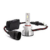 Комплект автомобільних LED ламп для фар 36W, 6000Lm, F2 H11 Solar / Світлодіодні лампи для машини / Автолампа, фото 7