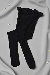 Колготи дитячі для дівчинки чорного кольору р.128-134 198605P