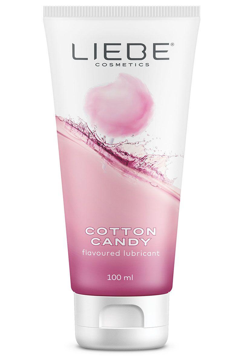 Розпад!!! Лубрикант на водній основі Liebe Lubricant Cotton Candy 100 мл (термін 12.2025) Bomba💣, фото 1
