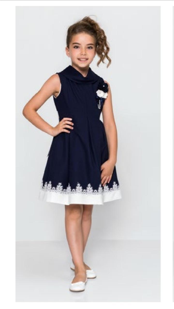 ПЛАТТЯ НАРЯЧНЕ Мереживо Квітка 11-14 л 7829, фото 1