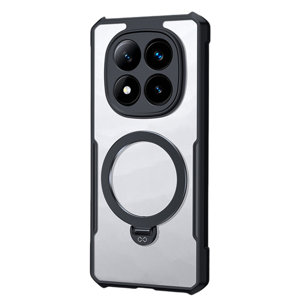 Протиударний чохол XUNDD Ring для Xiaomi Redmi Note 14 Pro+ 5G, Black