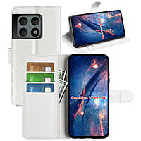 Чохол-книжка Litchie Wallet для OnePlus 10 Pro White