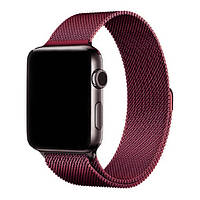 Ремінець Magnetic Metal Strap для Apple Watch 38 / 40mm Rose Red