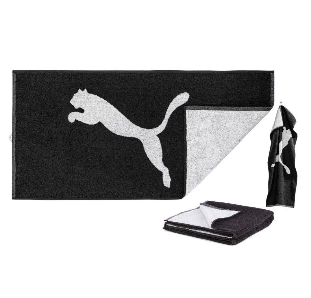 Рушник Puma Team Towel Large (70 x 140 см) Black/White