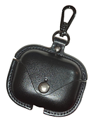 Шкіряний чохол для AIRPODS PRO PROTECTIVE CASE / Чорний