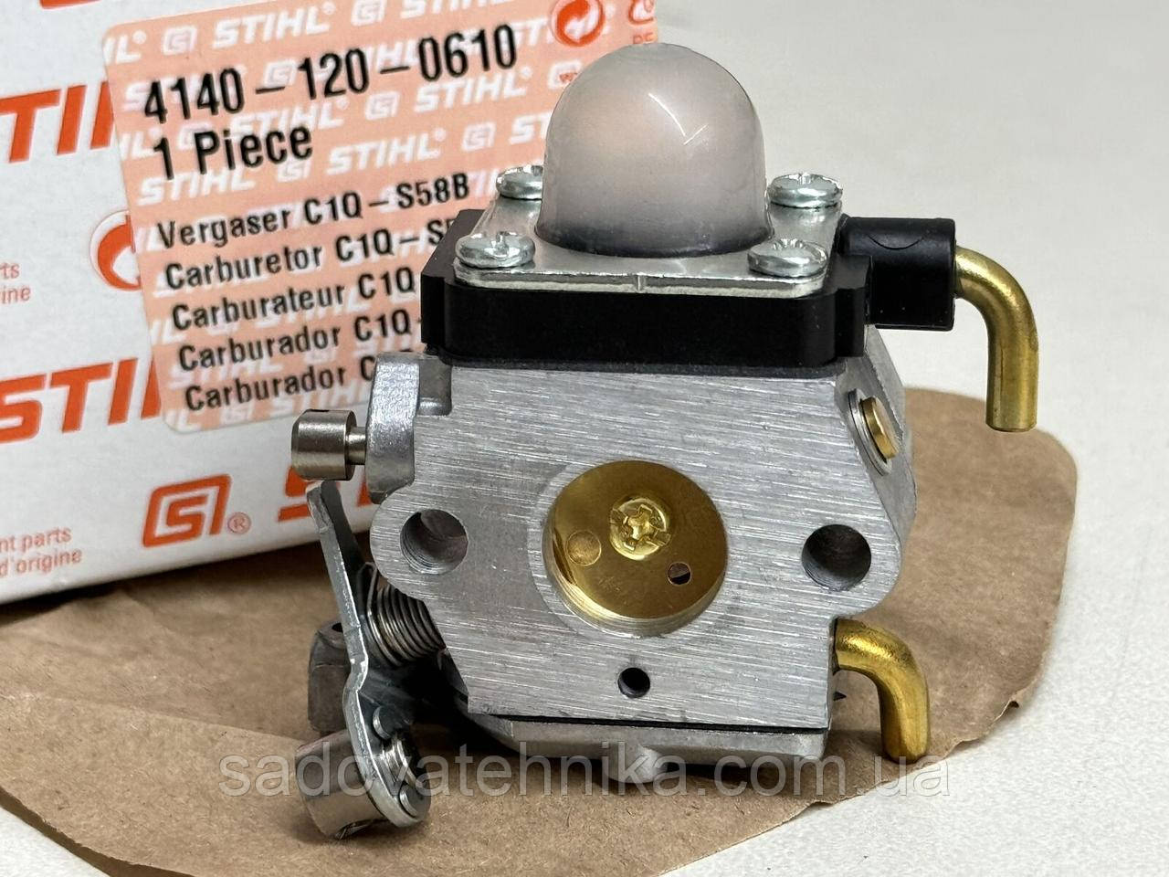 Карбюратор для мотокоси STIHL FS 38, FS 45, FS 55 Карбюратор C1Q-S58 (27.2001)