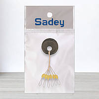 Стопор рибальський для поплавця, стандартний, 6шт/уп, силіконовий