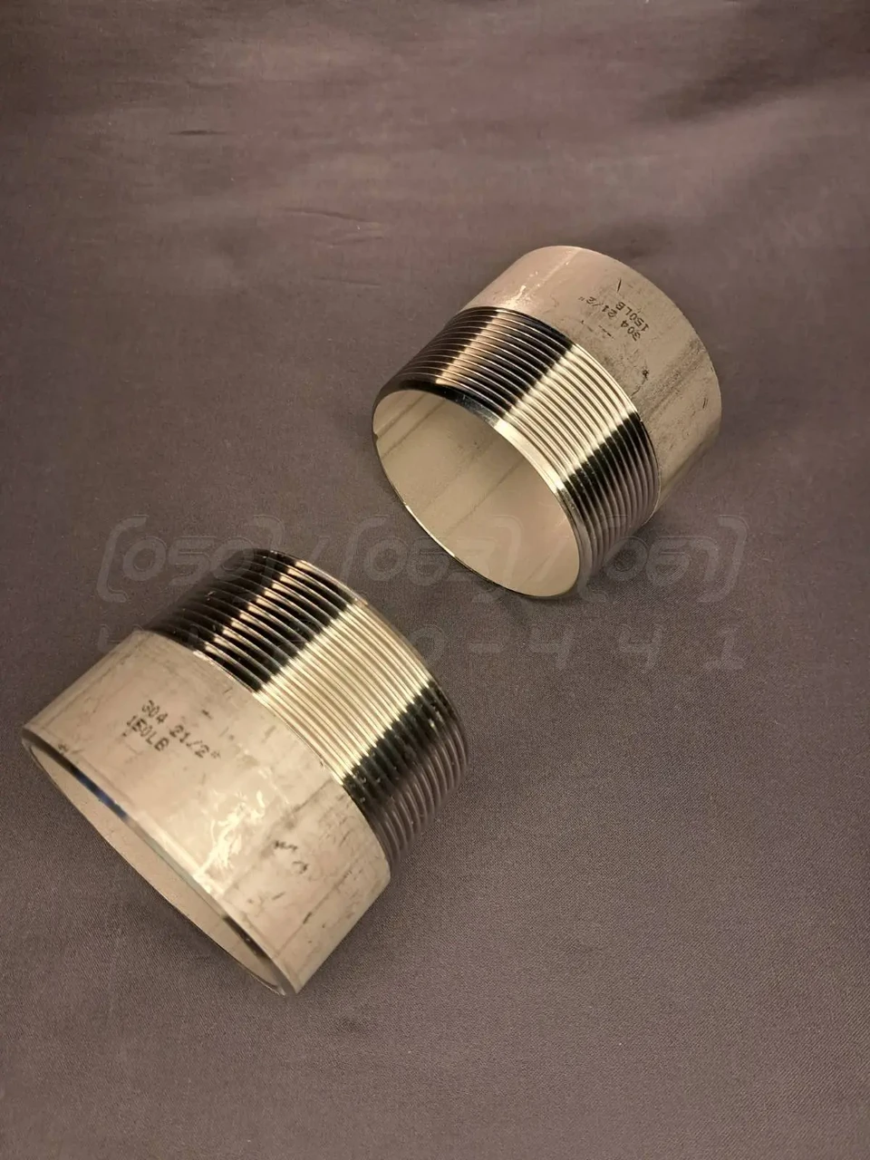 Різьба коротка приварна Ду 65 (2"1/2) з нержавіючої сталі AISI 304