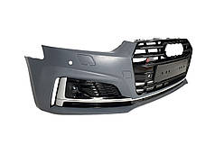 Передній бампер ( в стилі S5 ) V3 на AUDI A5 B9 2016-2020 року, фото 2