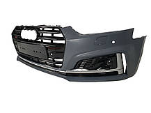 Передній бампер ( в стилі S5 ) V3 на AUDI A5 B9 2016-2020 року, фото 5