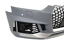 Передній бампер ( стиль RS5 ) V2 на Audi A5 B9 2016-2020 року, фото 3