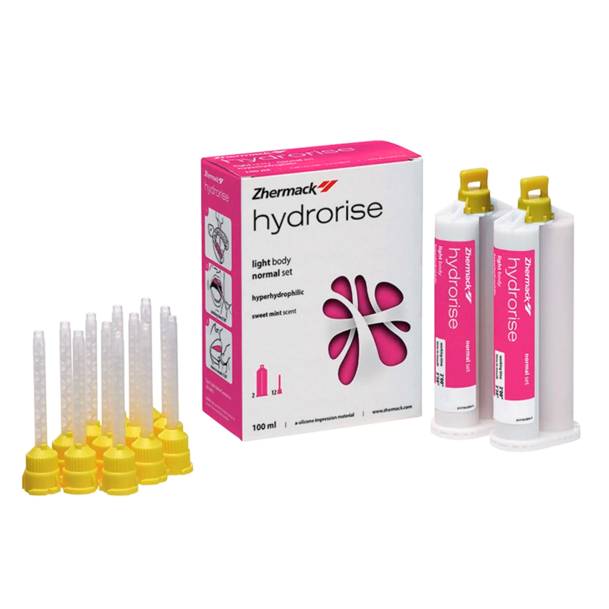 Hydrorise Light Body Normal set, 2 картриджа по 50 мл гіпергідрофільний А-силікон, фото 1