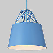 Блакитний підвісний світильник (52-9524 BLUE)