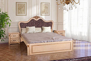 Ліжко Стефанія 1600*2000, слон.кістка+патина, фото 3