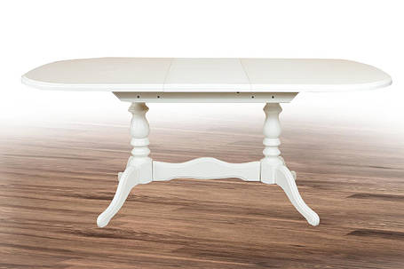 Стіл обідній Вавілон ( 150+40 )/90, ваніль, фото 1