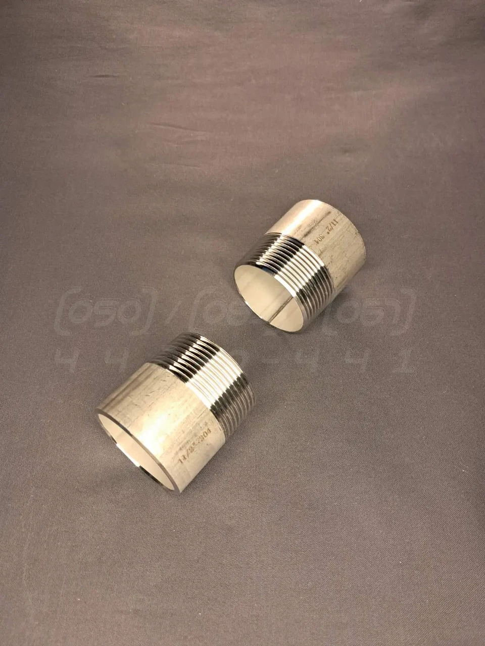 Різьба коротка приварна Ду 40 (1"1/2) з нержавіючої сталі AISI 304