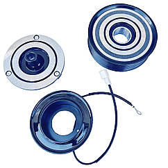 Муфта в зборі компресора Denso 10PA15C, PV8, 120 мм, 12В