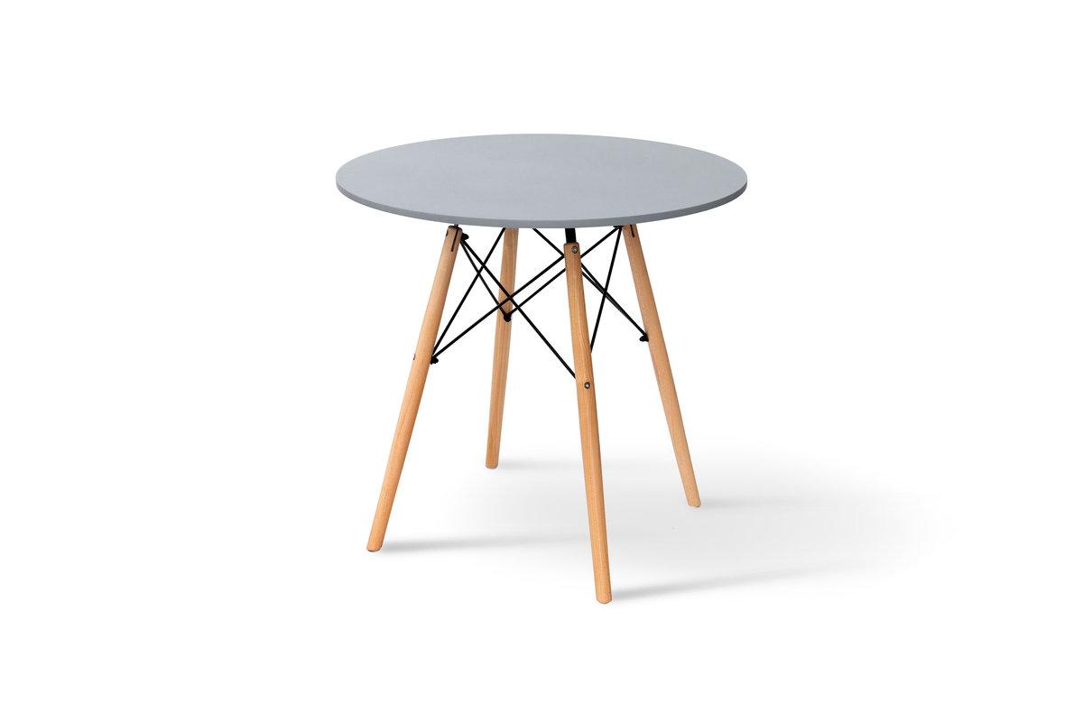 Стіл обідній ЕТНА MDF (D=80cm), сірий