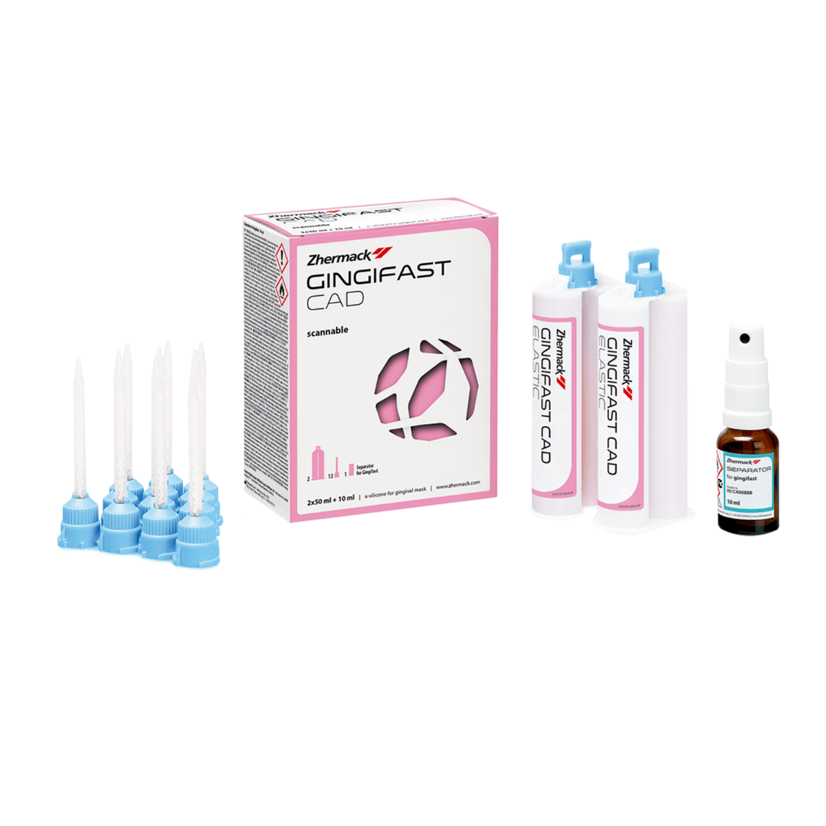 GINGIFAST CAD RIGID 2*50ml, А-силікон