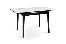 Стіл Нептун розкл, 95/125*70 чорний/керам бетон, фото 5