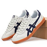 Жіночі кросівки та кеди Asics Onitsuka Tiger Tokuten весна-осінь-літо повсякденні (бежеві). Живе фото, фото 4