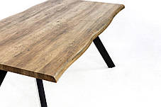 Стіл Метрополь, (160*90), чорний/штучний шпон MDF, фото 3