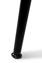 Стіл Торнадо, 120*70, чорний/MDF сірий бетон, фото 5