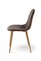 Стілець Марс термо/велюр брауні, Bluvel-38, фото 3