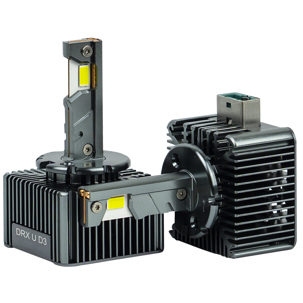LED лампи автомобільні DriveX D3 DLX Ultra 55W 6000K CAN під штатний блок розпалу, фото 1