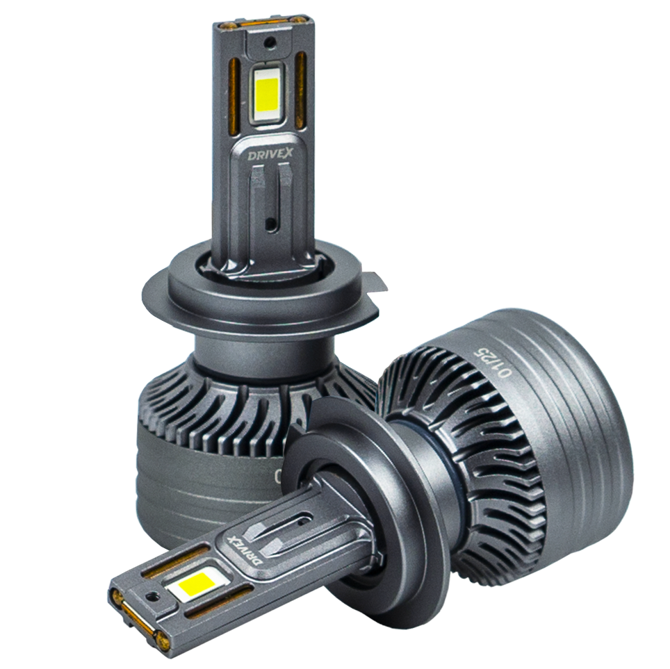 LED лампи автомобільні DriveX AL-12US H7 57W SUPER CAN 9-36V 6K, фото 1