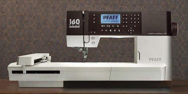 Pfaff - Історія, питання і все, що ви хотіли знати про бренд швейних машин 2 Pfaff 640 - одна з найновіших комп'ютеризованих швейних машин Pfaff.