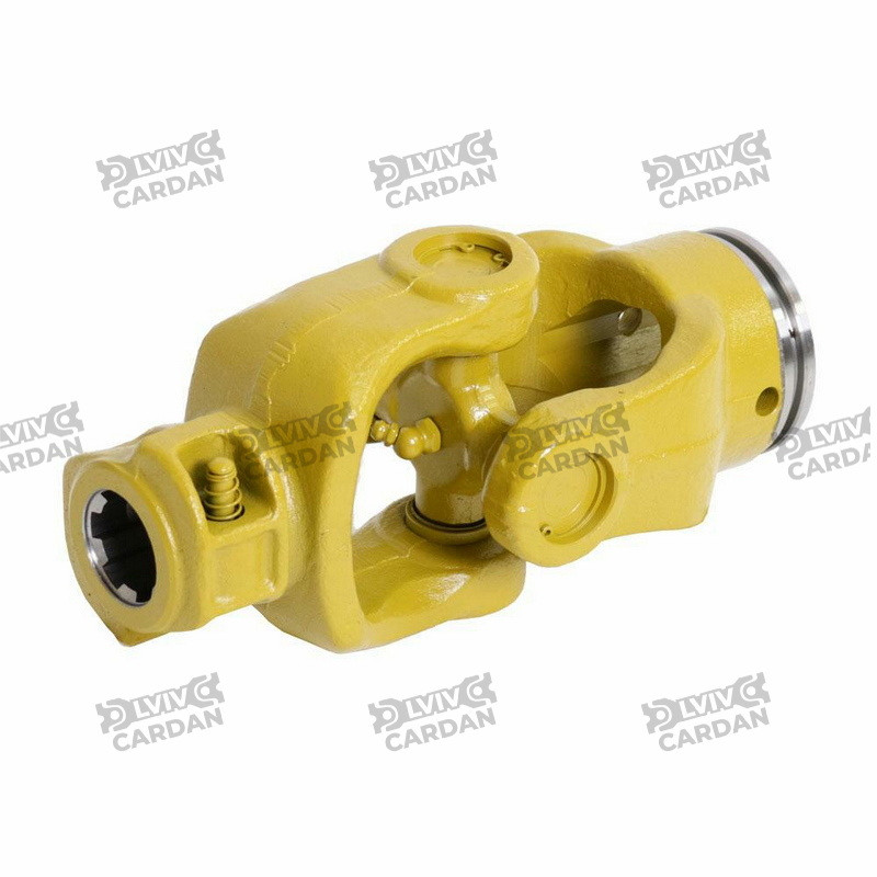 Сільгосп шарнір - хрестовина 30.2х106.3, 6 шліц 34.9 мм, трикутник 54 мм, 620Нм (JS30106-6-T544)