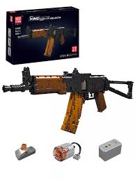 Автомат конструктор АК-47 1418 деталей 14020