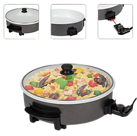 Сковорода електрична настільна (Електросковорода) XXL 1500 Вт 42 см Електросковородки та електрокаструлі