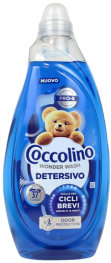 Гель для прання Coccolino Wonder Wash Odor Protection, 37 прань, 1480 мл, фото 1
