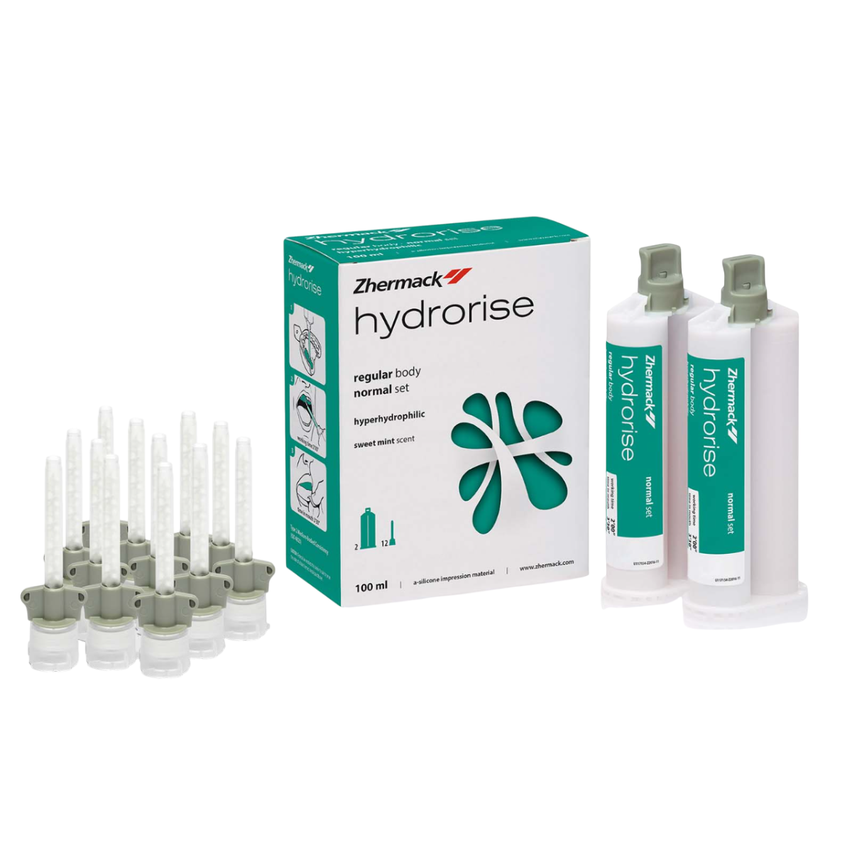 HYDRORISE REGULAR, Гідрорайз 2 картріджа по 50ml, А-силікон, фото 1
