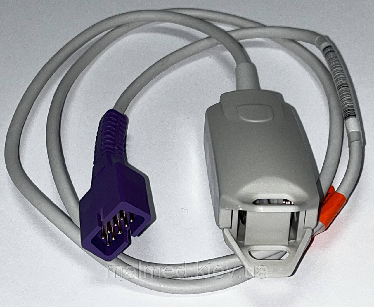 СпО2 датчик для моніторів фірми Mindray iMEC 10/12, uMEC 8/10/12, 1 м, дорослі пацієнти або неонатальний, фото 1