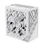 Блок живлення Asus ROG Strix 1000W Platinum White Edition (90YE00W4-B0NA00), фото 3