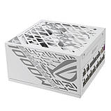 Блок живлення Asus ROG Strix 1000W Platinum White Edition (90YE00W4-B0NA00), фото 6