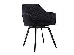 Стілець поворотний R-63 чорний + чорний